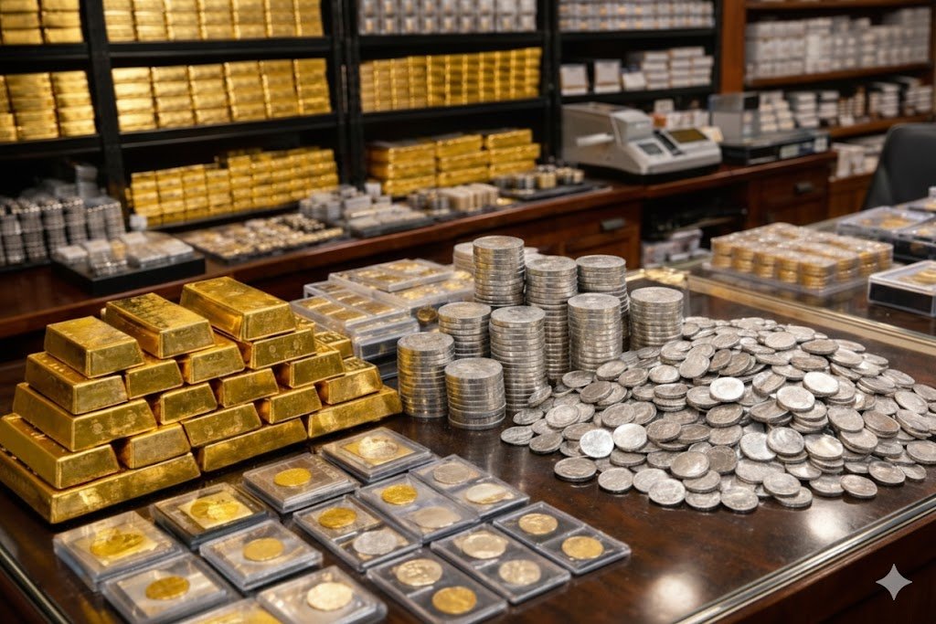 Why Coin Shops Are Flooded With Gold and Silver and Limiting Purchases in 2026